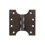 Quality image of Atlantic (Solid Brass) Parliament Hinges 4" x 2" x 4mm - Urban Dark Bronze | Sku. aph424udb | available from Trade Door Handles.