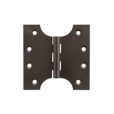 Quality image of Atlantic (Solid Brass) Parliament Hinges 4" x 2" x 4mm - Urban Dark Bronze | Sku. aph424udb | available from Trade Door Handles.