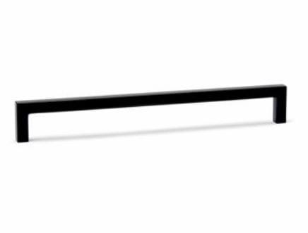 Quality image of Atlantic Mitred Pull Handle [Bolt Through] 450mm x 19mm - Matt Black | Sku. aph45019sqmb | available from Trade Door Handles.