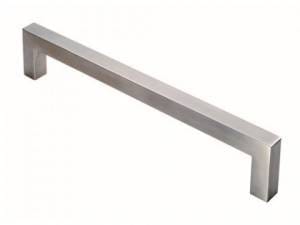 Quality image of Atlantic Mitred Pull Handle [Bolt Through] 600mm x 19mm - Satin Stainless Steel | Sku. aph60019sqsss | available from Trade Door Handles.
