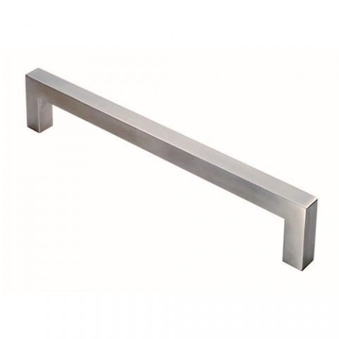 Quality image of Atlantic Mitred Pull Handle [Bolt Through] 450mm x 19mm - Satin Stainless Steel | Sku. aph45019sqsss | available from Trade Door Handles.