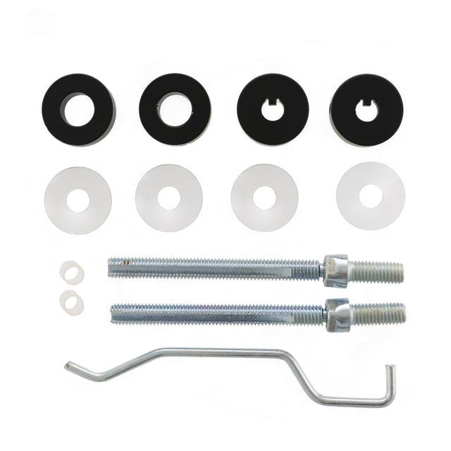 Quality image of Atlantic Pull Handle Back to Back Fixing Kit 19mm - Matt Black | Sku. aphbbf19mb | available from Trade Door Handles.