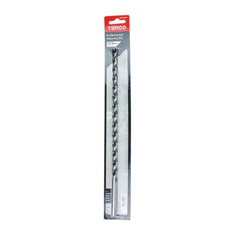 This is an image of Timco - Professional Masonry Bit 12.0 x 300 (1 Each Blister Pack) APM12300