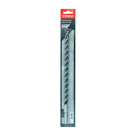 This is an image of Timco - Professional Masonry Bit 16.0 x 300 (1 Each Blister Pack) APM16300