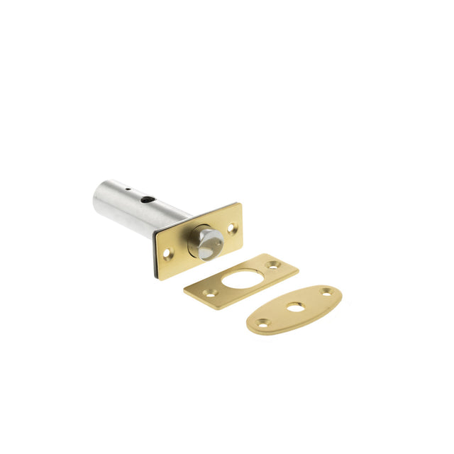 Quality image of Atlantic Rack Bolt 31mm backset - Satin Brass | Sku. arb31sb | available from Trade Door Handles.