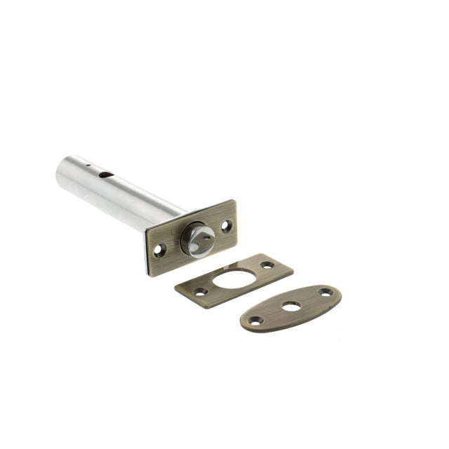 Quality image of Atlantic Rack Bolt 59mm backset - Antique Brass | Sku. arb59ab | available from Trade Door Handles.