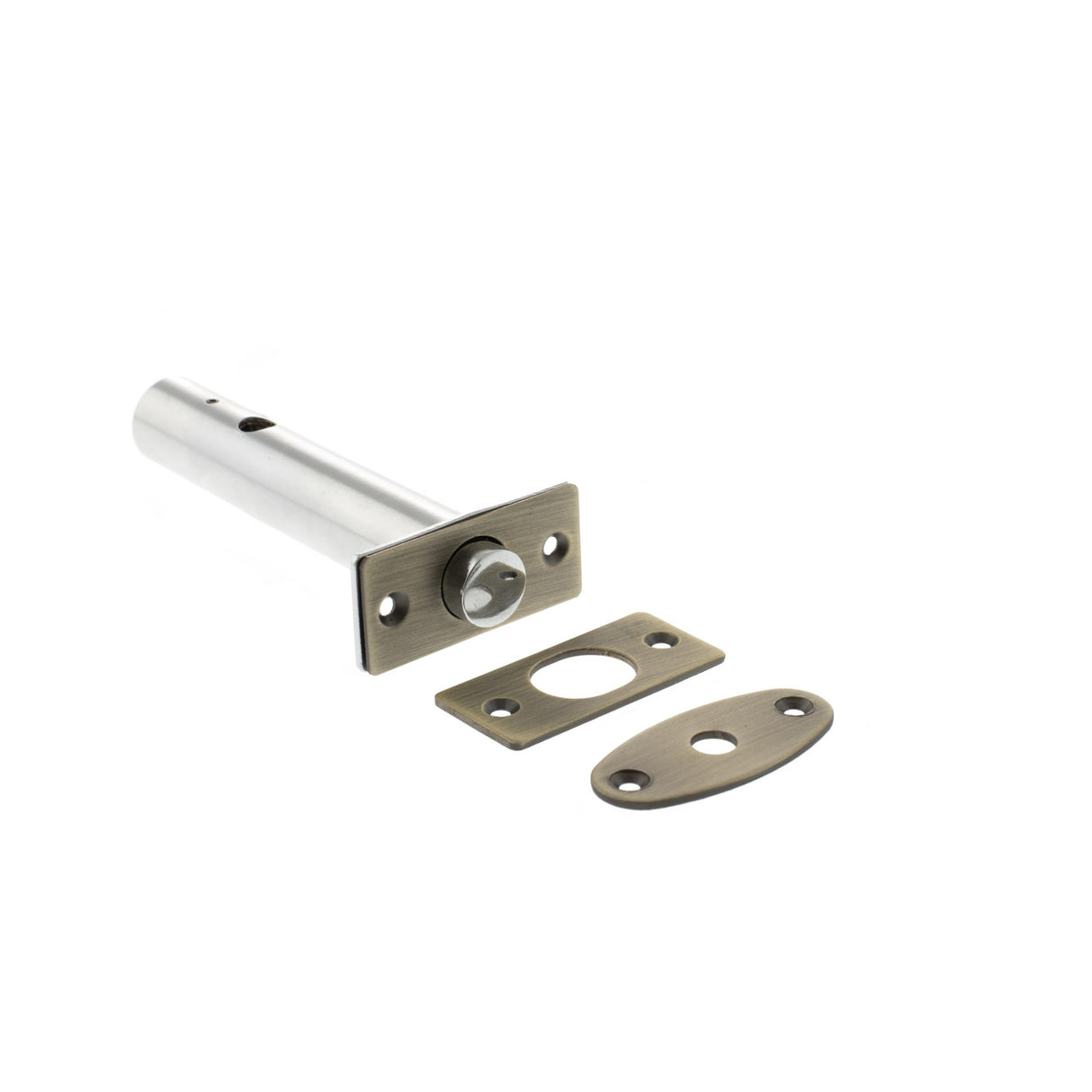 Quality image of Atlantic Rack Bolt 59mm backset - Matt Antique Brass | Sku. arb59mab | available from Trade Door Handles.