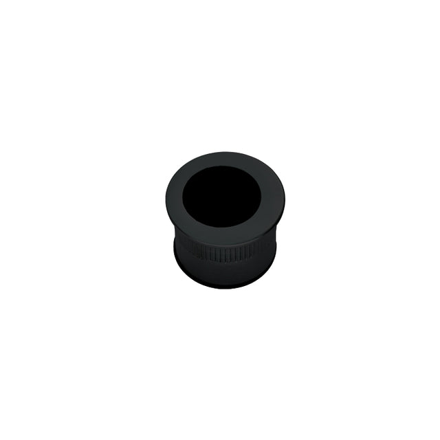 High quality image of Manital - Small Edge Flush Pull - Matt Black | Sku. art56mb | Trade Door Handles.