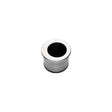 High quality image of Manital - Small Edge Flush Pull - Satin Chrome | Sku. art56sc | Trade Door Handles.