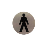 Quality image of Atlantic Male 3M Adhesive 75mm - Satin Stainless Steel | Sku. as75masss | available from Trade Door Handles.