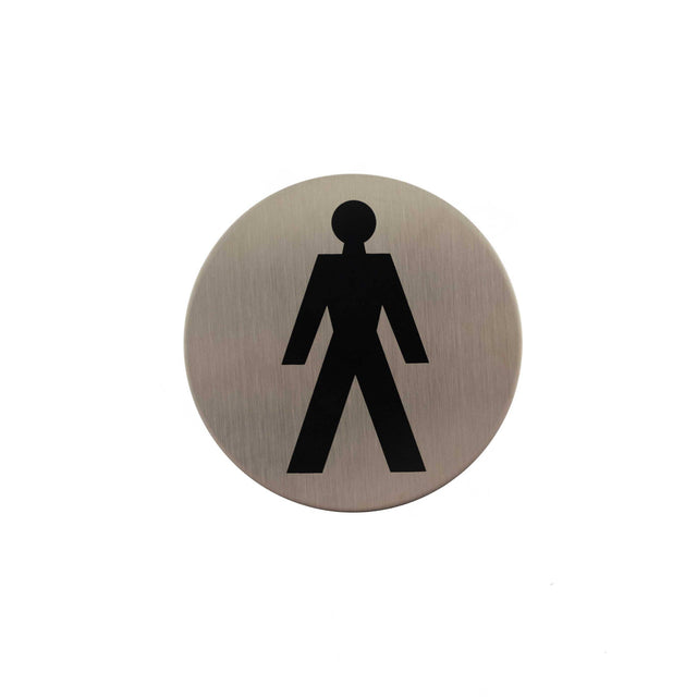 Quality image of Atlantic Male 3M Adhesive 75mm - Satin Stainless Steel | Sku. as75masss | available from Trade Door Handles.