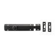 Quality image of Atlantic Solid Brass Surface Door Bolt 6" - Matt Black | Sku. asb6mb | available from Trade Door Handles.