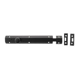 Quality image of Atlantic Solid Brass Surface Door Bolt 8" - Matt Black | Sku. asb8mb | available from Trade Door Handles.