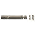 Quality image of Atlantic Solid Brass Surface Door Bolt 8" - Matt Gun Metal | Sku. asb8mbn | available from Trade Door Handles.