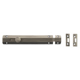 Quality image of Atlantic Solid Brass Surface Door Bolt 8" - Matt Gun Metal | Sku. asb8mbn | available from Trade Door Handles.