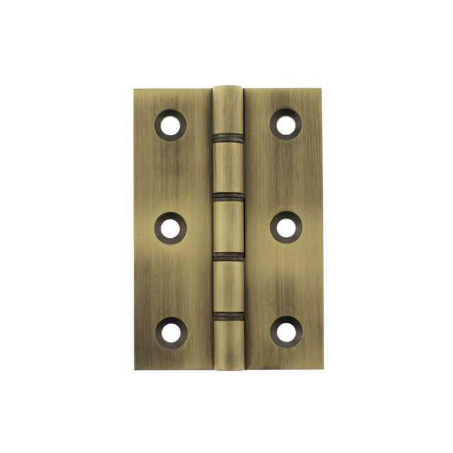 Quality image of Atlantic Washered Hinges 3" x 2" x 2.2mm - Matt Antique Brass | Sku. awh3222mab | available from Trade Door Handles.