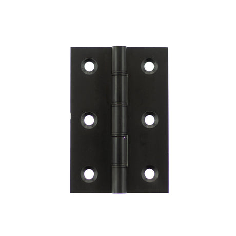 Quality image of Atlantic Washered Hinges 3" x 2" x 2.2mm - Matt Black | Sku. awh3222mb | available from Trade Door Handles.
