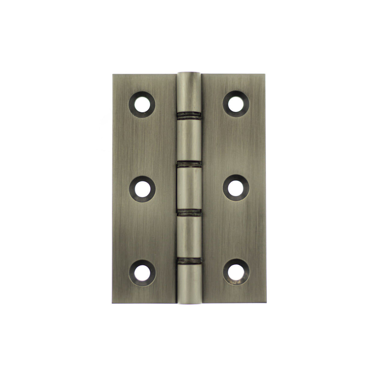 Quality image of Atlantic Washered Hinges 3" x 2" x 2.2mm - Matt Gun Metal | Sku. awh3222mbn | available from Trade Door Handles.