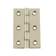 Quality image of Atlantic Washered Hinges 3" x 2" x 2.2mm - Polished Nickel | Sku. awh3222pn | available from Trade Door Handles.