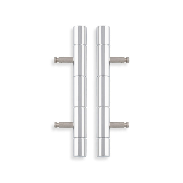 Alexander & Wilks - Cabinet Brass Dummy Hinge-Polished Chrome aw000-64-pc