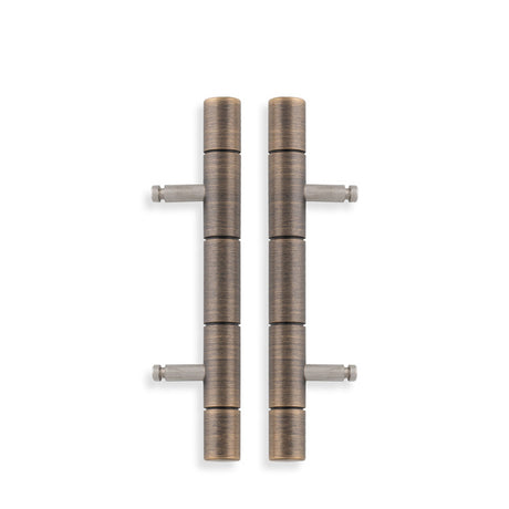 Alexander & Wilks - Cabinet Brass Dummy Hinge-Antique Brass aw000-64-ab