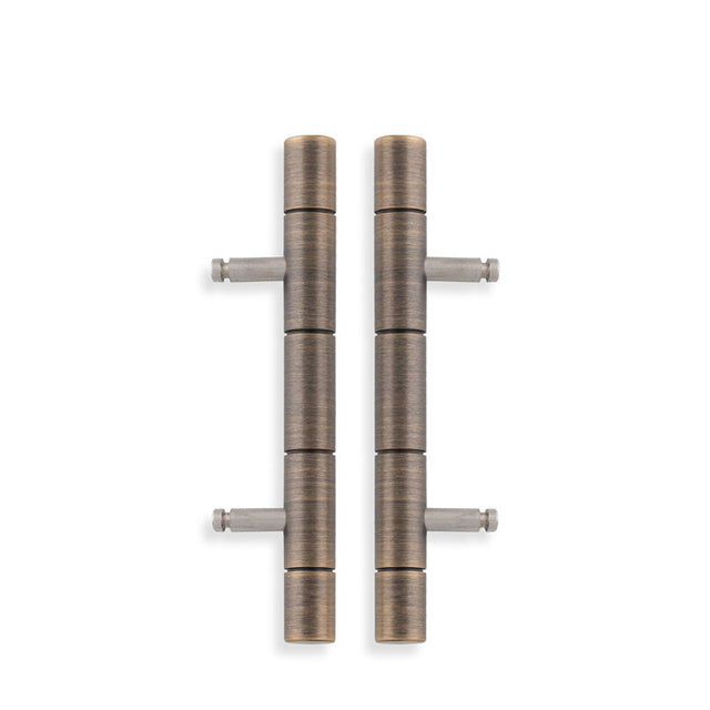 Alexander & Wilks - Cabinet Brass Dummy Hinge-Antique Brass aw000-64-ab