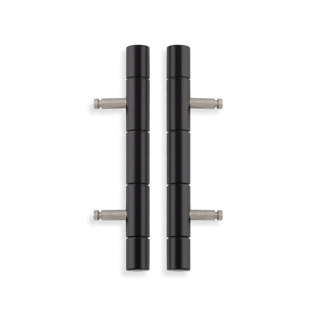 Alexander & Wilks - Cabinet Brass Dummy Hinge-Black aw000-64-bl