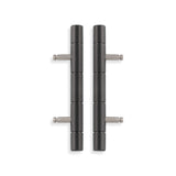 Alexander & Wilks - Cabinet Brass Dummy Hinge-Dark Bronze Pvd aw000-64-dbzpvd