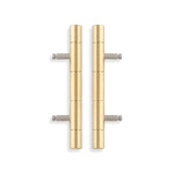 Alexander & Wilks - Cabinet Brass Dummy Hinge-Satin Brass Pvd aw000-64-sbpvd