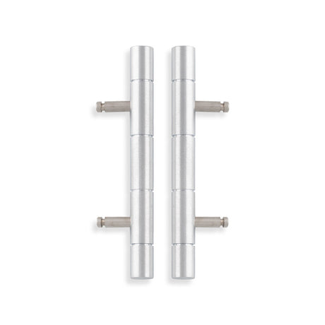 Alexander & Wilks - Cabinet Brass Dummy Hinge-Satin Chrome aw000-64-sc