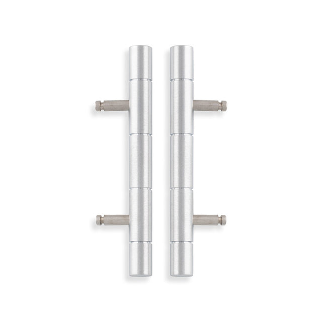 Alexander & Wilks - Cabinet Brass Dummy Hinge-Satin Chrome aw000-64-sc