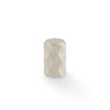Alexander & Wilks - DIAMOND CUT CYLINDER CABINET KNOB - 30MM - Satin Nickel aw847-30-sn