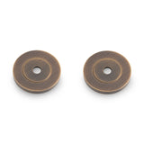 Alexander & Wilks - Rose Packs to Suit Pull Handles - Antique Brass aw50rp-ab