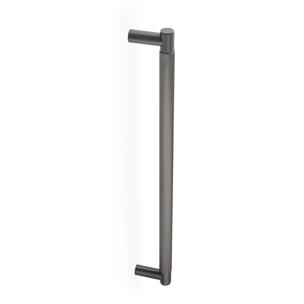 Alexander & Wilks - Spitfire Diamond Knurled 450mm Pull Handle - Dark Bronze PVD aw500-450-dbzpvd