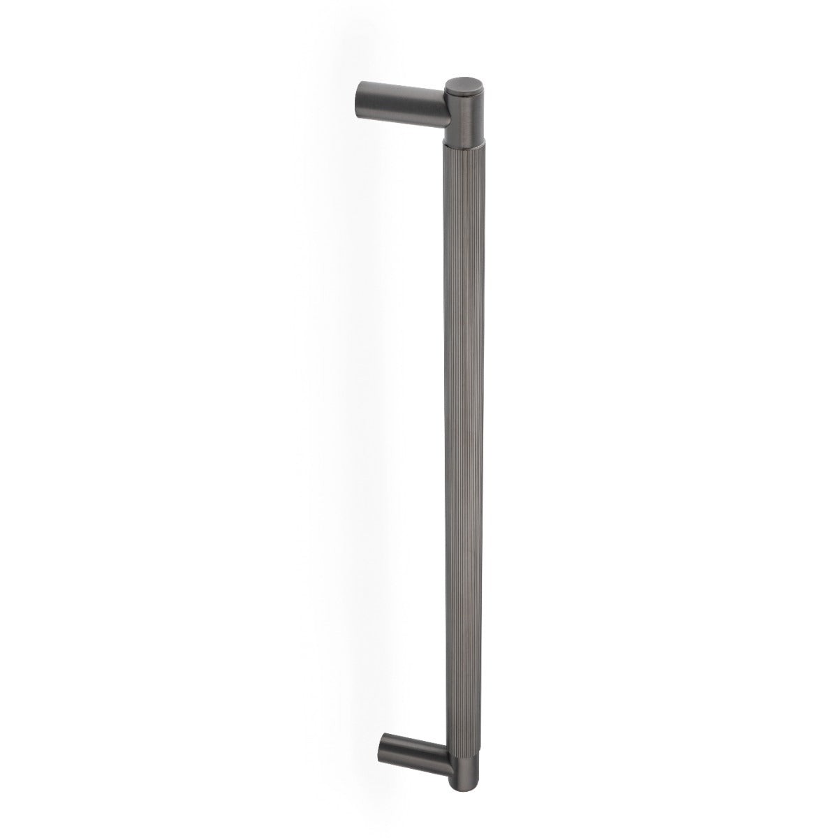 Alexander & Wilks - Spitfire Reeded 450mm Pull Handle - Dark Bronze PVD aw502-450-dbzpvd
