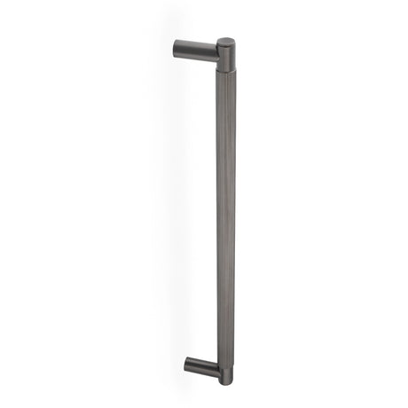 Alexander & Wilks - Spitfire Reeded 450mm Pull Handle - Dark Bronze PVD aw502-450-dbzpvd