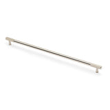 Alexander & Wilks - Washington Reeded End Cabinet Pull-Polished Nickel PVD-448mm aw854r-448-pnpvd