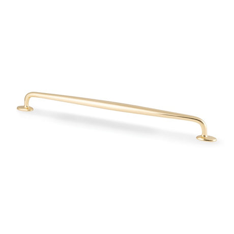 Alexander & Wilks Ashbury Cabinet Pull Handle-Polished Brass Lacquered-320mm Centres aw861-320-pbl