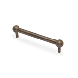 Alexander & Wilks Caesar Cabinet Pull Handle-Antique Brass-160mm Centres