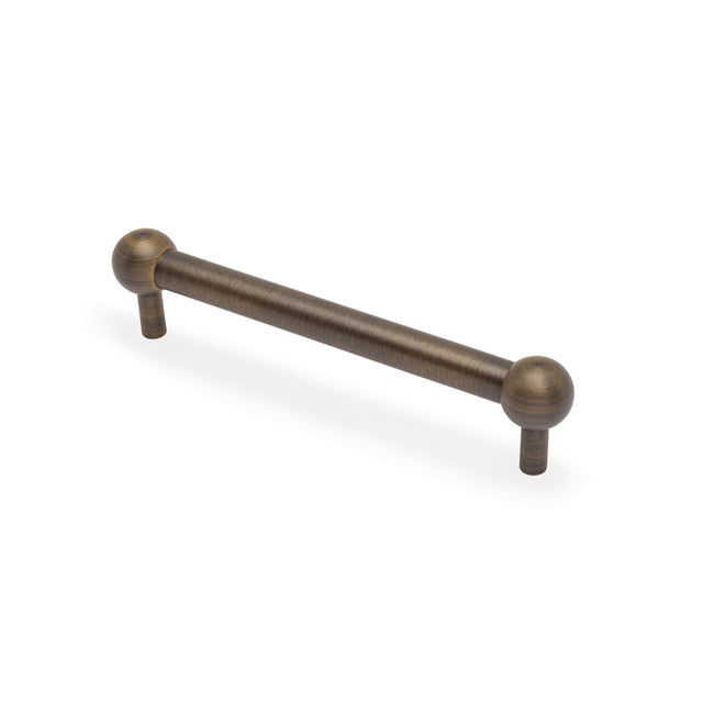 Alexander & Wilks Caesar Cabinet Pull Handle-Antique Brass-160mm Centres