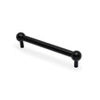 Alexander & Wilks Caesar Cabinet Pull Handle-Black-160mm Centres aw856-160-bl
