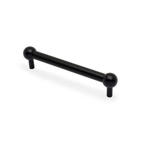 Alexander & Wilks Caesar Cabinet Pull Handle-Black-160mm Centres aw856-160-bl