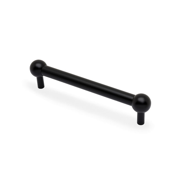 Alexander & Wilks Caesar Cabinet Pull Handle-Black-160mm Centres aw856-160-bl
