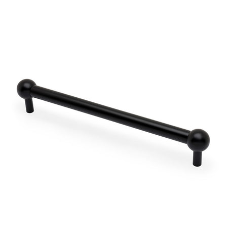 Alexander & Wilks Caesar Cabinet Pull Handle-Black-224mm Centres aw856-224-bl