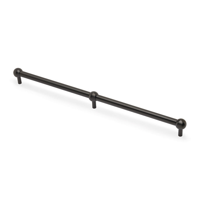 Alexander & Wilks Caesar Cabinet Pull Handle-Dark Bronze PVD-448mm Centres aw856-448-dbzpvd