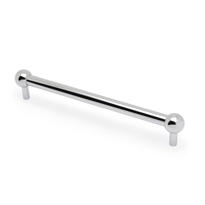 Alexander & Wilks Caesar Cabinet Pull Handle-Polished Chrome-224mm Centres aw856-224-pc