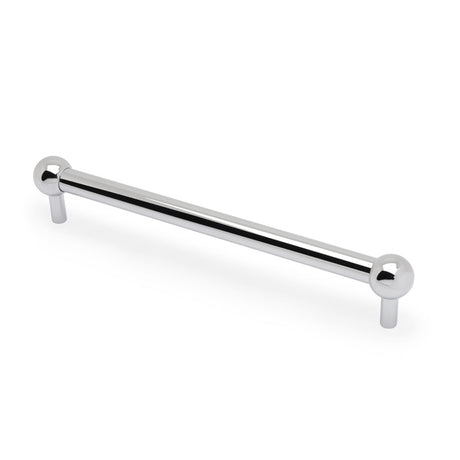 Alexander & Wilks Caesar Cabinet Pull Handle-Polished Chrome-224mm Centres aw856-224-pc