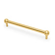 Alexander & Wilks Caesar Cabinet Pull Handle-Satin Brass PVD-224mm Centres aw856-224-sbpvd