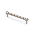 Alexander & Wilks Caesar Cabinet Pull Handle-Satin Nickel PVD-160mm Centres aw856-160-snpvd