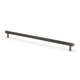 Alexander & Wilks Crispin Knurled T-bar Cupboard Pull Handle-Antique Brass-448mm aw809-448-ab